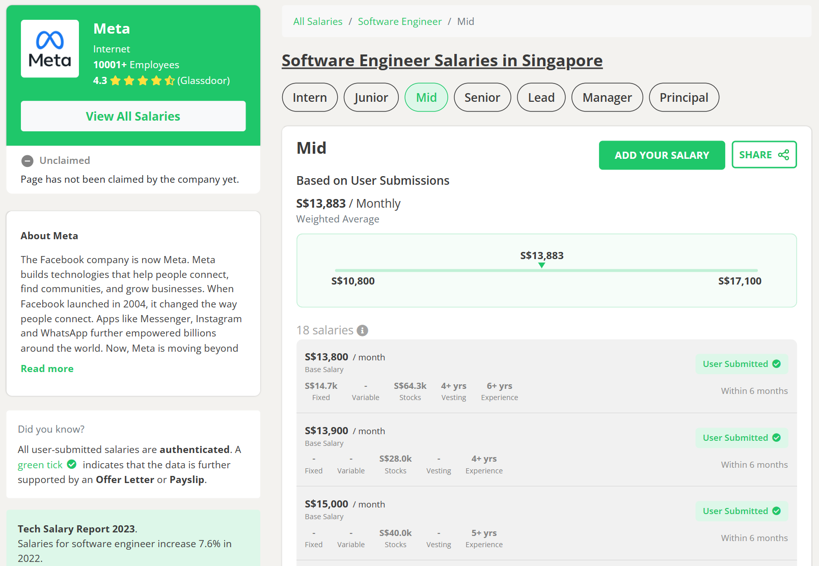 Get Fired for Discussing Salary with a Coworker in Singapore?